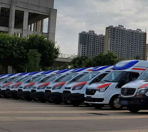 隆子县服务车队展示