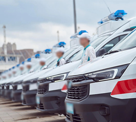 隆子县服务车队展示